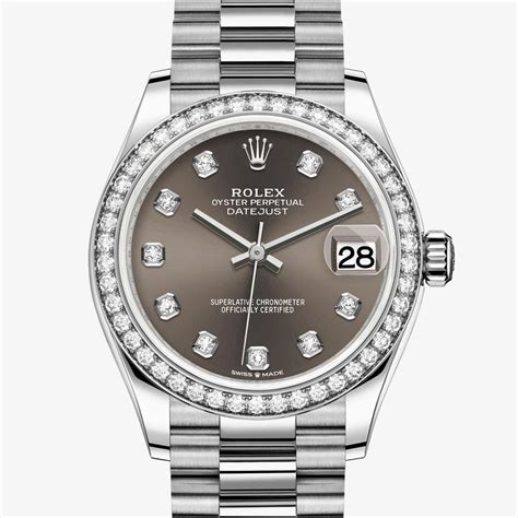 rolex datejust 31 mm oro bianco|rolex fluted bezel.